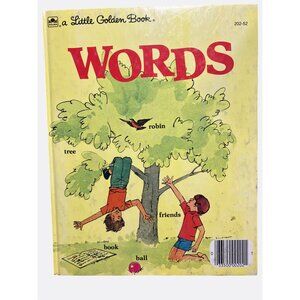 A Little Golden Book "Words" By Selma Lola Chambers Illustrated By Louis Cary
